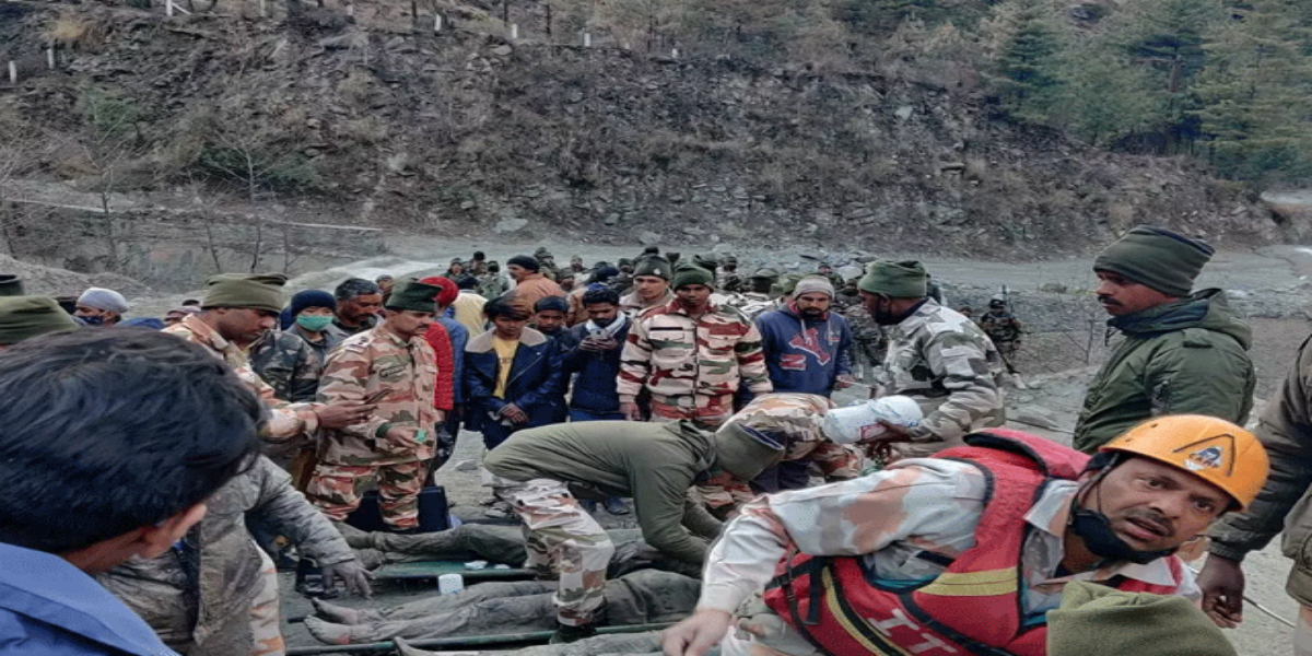 more than 14 died and almost 170 are missing in the Glacier burst up in India