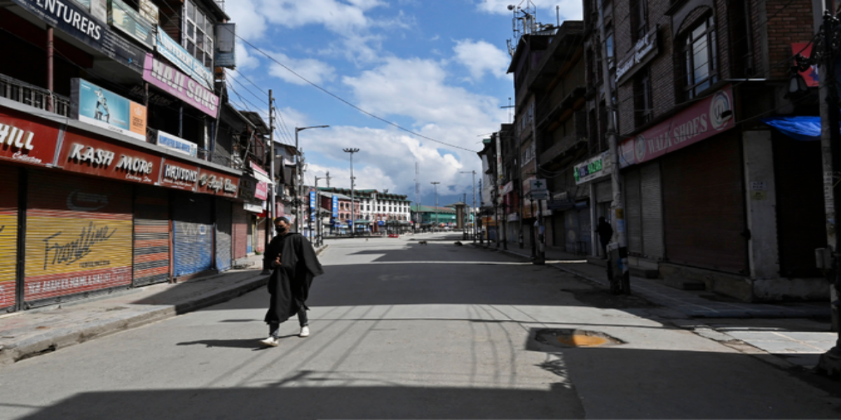 لاک ڈائون کشمیر