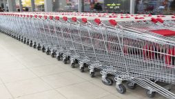 shopping trolleys