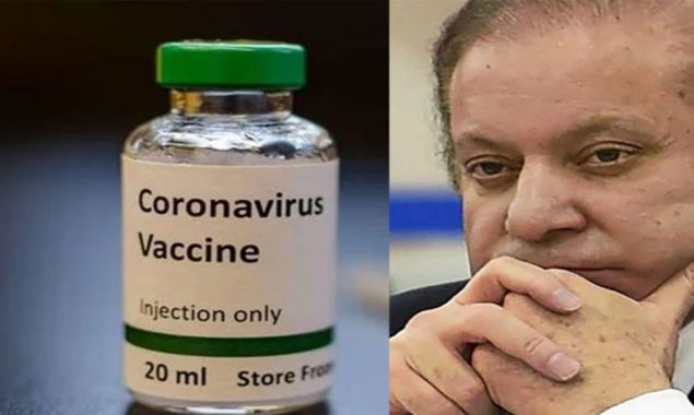 نواز شریف ویکسین