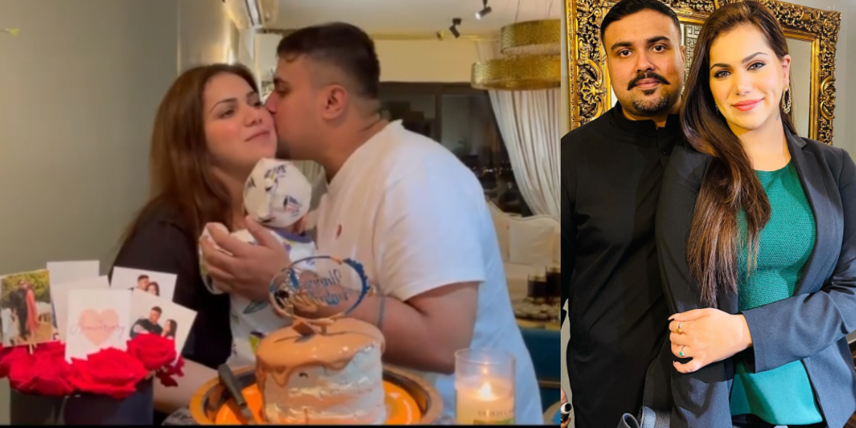 غنا علی کی شادی کی پہلی سالگرہ