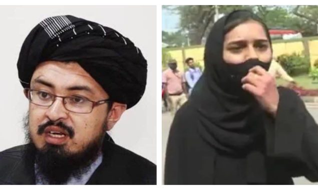 افغان طالبان کی بھارت میں انتہا پسند جتھے کے سامنے ڈٹ جانے والی طالبہ مسکان کی حمایت