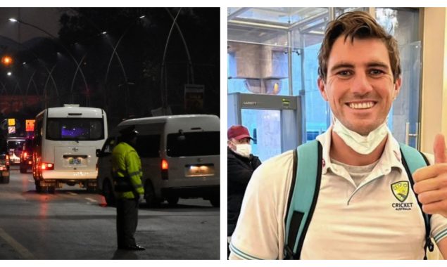 آسٹریلیا کرکٹ ٹیم 24 برس بعد پاکستان پہنچ گئی