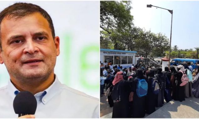 راہل گاندھی نے حجاب تنازعہ کے دوران 'اتحاد' کا پیغام شیئر کردیا