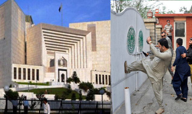 سپریم کورٹ سندھ ہاؤس حملہ