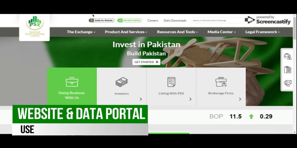 پاکستان اسٹاک مارکیٹ کی ویب سائٹ میں تکنیکی خرابی