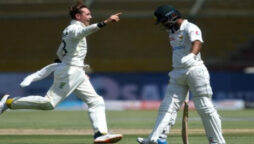 کراچی ٹیسٹ: آسٹریلیا کے 556 رنز کے جواب میں پاکستانی ٹیم 148 رنز پر ڈھیر