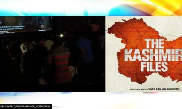 بھارتی سنیما ’’دی کشمیر فائلز‘‘ کی نمائش کے دوران پاکستان کے نعروں سے گونج اٹھا