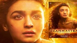 فلم’ برھامسترا‘ میں عالیہ بھٹ کی پہلی جھلک سامنے آگئی