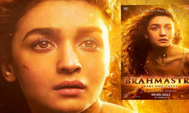 فلم’ برھامسترا‘ میں عالیہ بھٹ کی پہلی جھلک سامنے آگئی