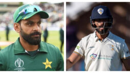 حفیظ نے شان مسعود کو ٹیسٹ اور ٹی ٹوئنٹی ورلڈ کپ اسکواڈ میں شامل کرنے کا مطالبہ کردیا