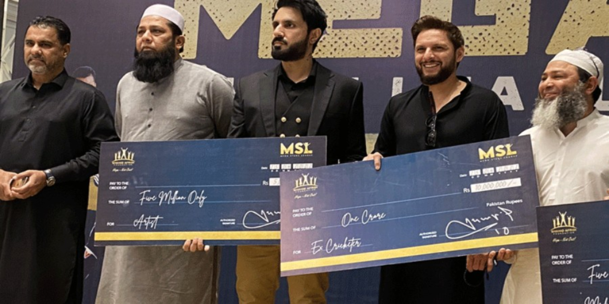 آفریدی نے بڑی عمر کے کھلاڑیوں کے لئے نئی سپر لیگ متعارف کرادی