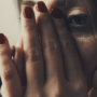woman crying