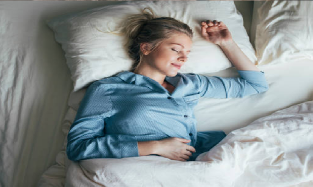 woman sleeping