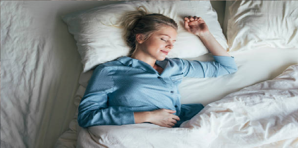 woman sleeping