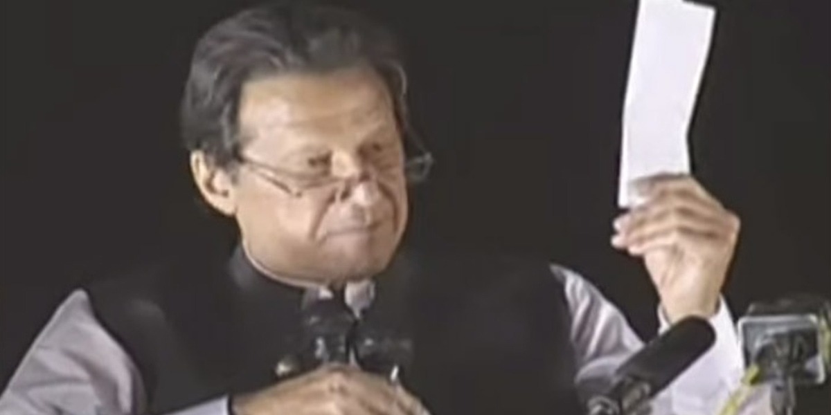 دھمکی آمیز مراسلے کا معاملہ