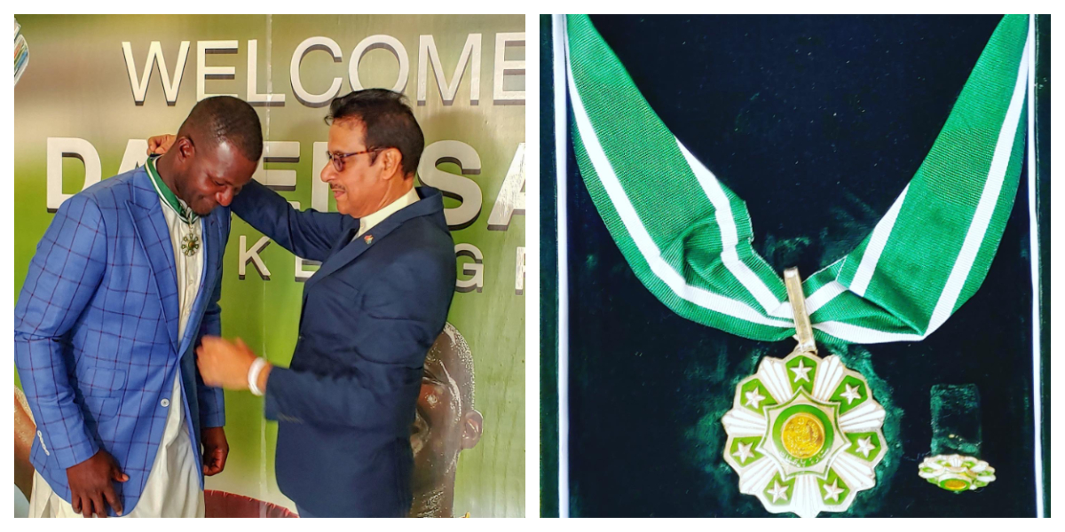 سابق ویسٹ انڈین کپتان ڈیرن سیمی کو ستارہ پاکستان سے نواز دیا گیا