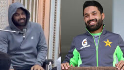 محمد رضوان کاؤنٹی چیمپئن شپ کے دوران بھی تبلیغ کرنے لگے، ویڈیو وائرل