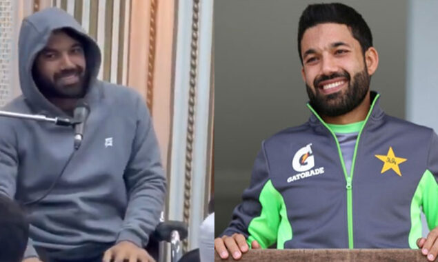 محمد رضوان کاؤنٹی چیمپئن شپ کے دوران بھی تبلیغ کرنے لگے، ویڈیو وائرل