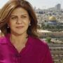 فلسطینی خاتون صحافی ’شیریں ابوعاقلہ‘ کی ہلاکت پر لندن میں احتجاج