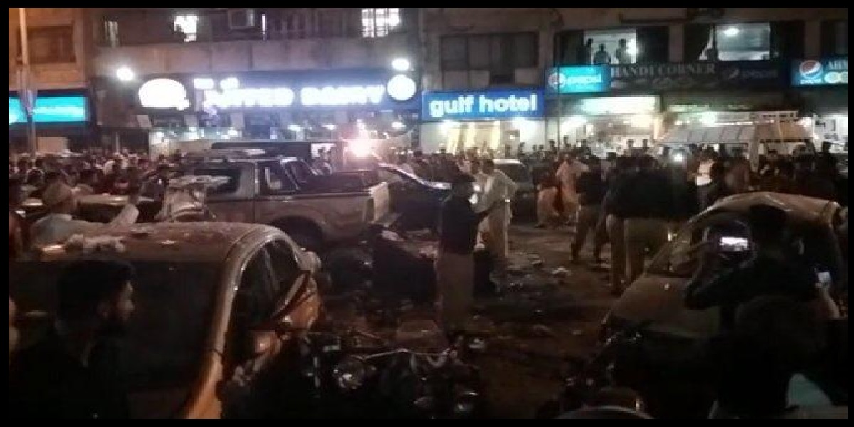 کراچی کے علاقے صدر میں بم دھماکا، 1 شخص جاں بحق، 8 زخمی