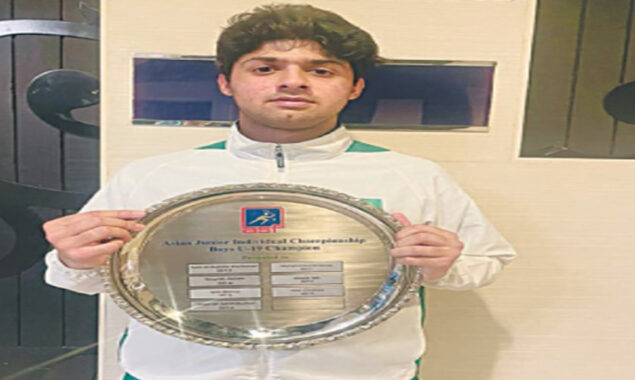 چار سال بعد پاکستان نے ایشین جونیئر اسکواش کا ٹائٹل اپنے نام کرلیا