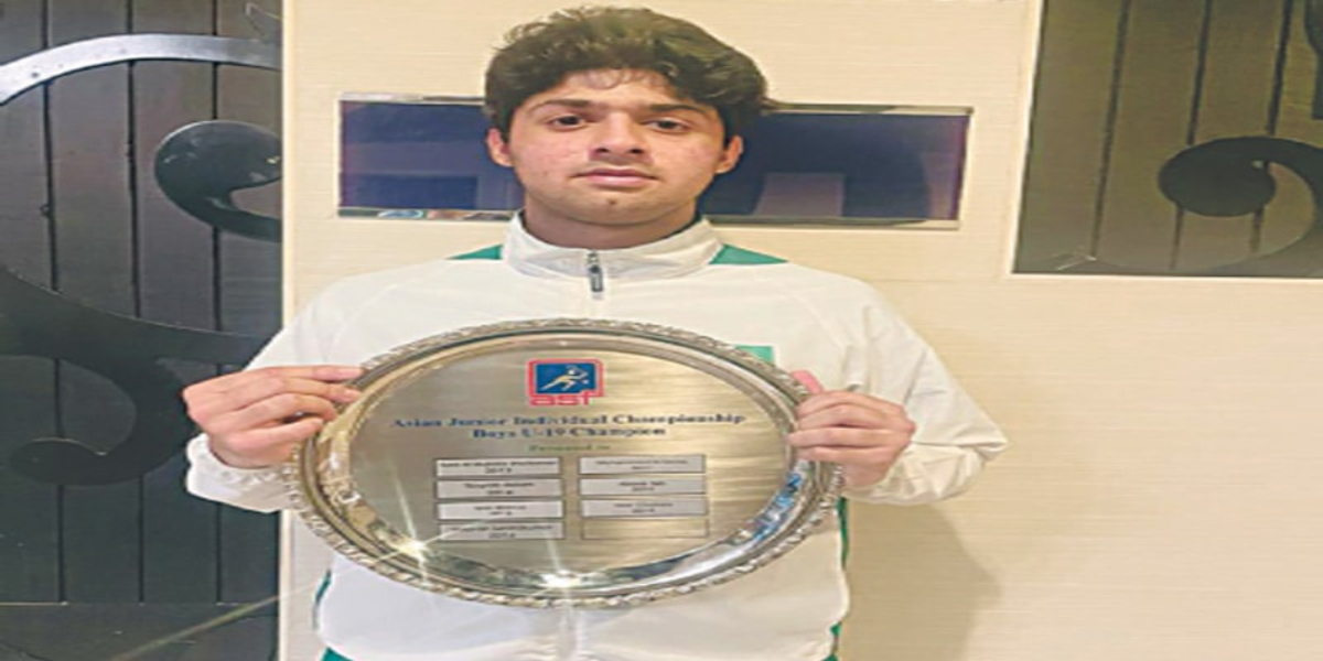 چار سال بعد پاکستان نے ایشین جونیئر اسکواش کا ٹائٹل اپنے نام کرلیا