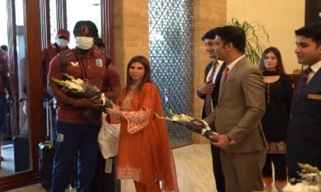 ویسٹ انڈیز کا دورہ پاکستان، مہمان ٹیم کا ملتان میں شاندار استقبال