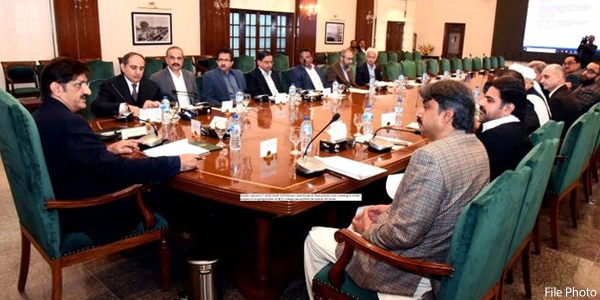 سندھ کابینہ کا اجلاس