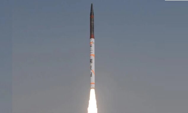 بھارت کا جنگی جنون بڑھنے لگا، اگنی 5میزائل کا تجربہ