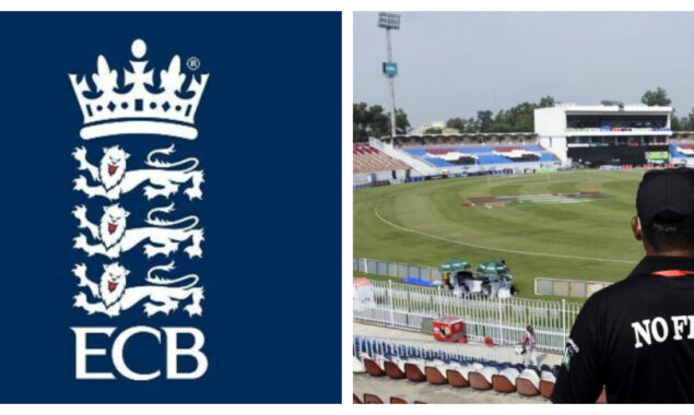 انگلش کرکٹ بورڈ کے وفد کا راولپنڈی اسٹیڈیم کا دورہ