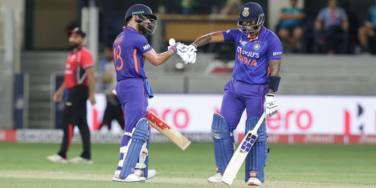 ایشیاکپ؛ بھارت نے ہانگ کانگ کو 40 رنز سے شکست دے دی