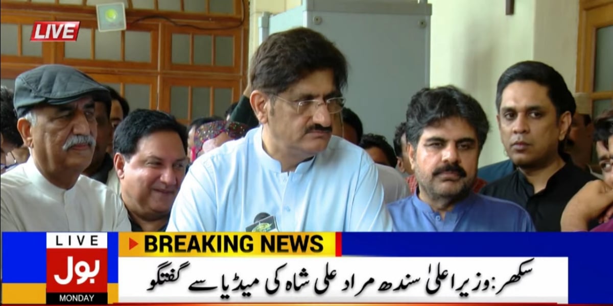 وزیر اعلیٰ سندھ سید مراد علی شاہ