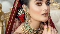 منال خان کے برائیڈل لک نے انٹرنیٹ پر دھوم مچا دی