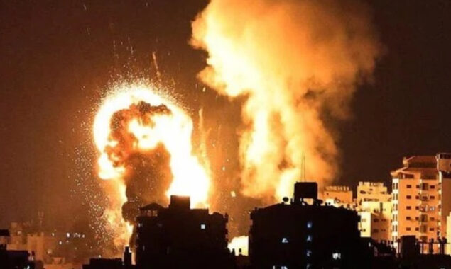 غزہ پر اسرائیلی بمباری کا دوسرا روز، بچوں سمیت 24 فلسطینی شہید