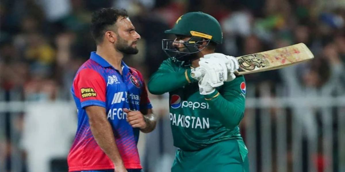 افغان بولر سے جھڑپ، آصف علی پابندی سے بچ گئے
