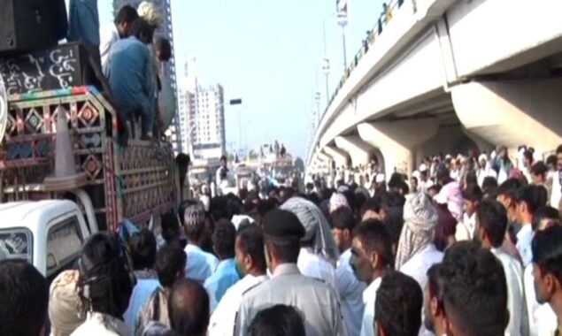کسانوں کا دھرنا