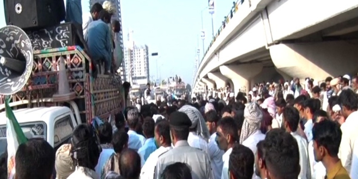 کسانوں کا دھرنا