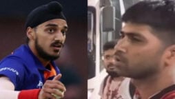 آصف علی کا کیچ چھوڑنے پر ارشدیپ سنگھ کے ساتھ بھارتی پرستار کی بدتمیزی