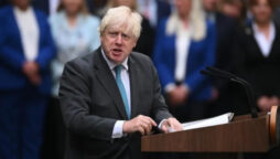 بورس جانسن کا الوداعی خطاب، لِز ٹرس کی حمایت جاری رکھنے کا اعلان