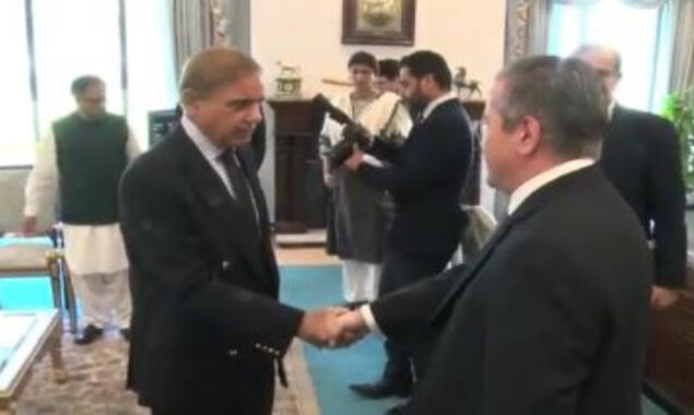 وزیر اعظم شہباز شریف کی فرانس کے سفیر نکولس گیلے سے ملاقات