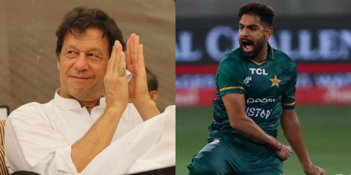 عمران خان نے حارث رؤف کو بہترین بولر قرار دے دیا