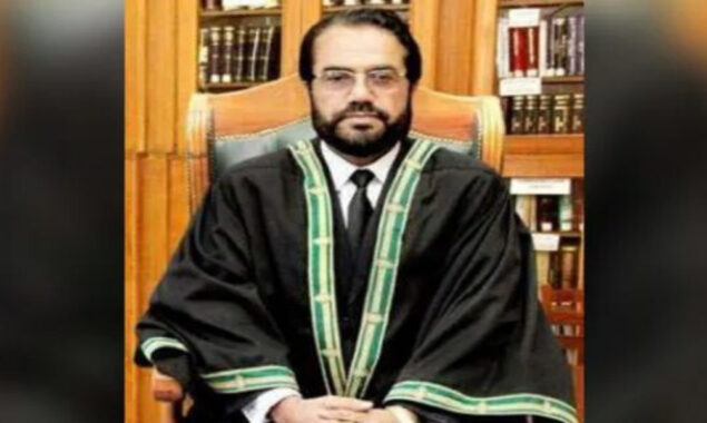 سابق چیف جسٹس بلوچستان ہائیکورٹ