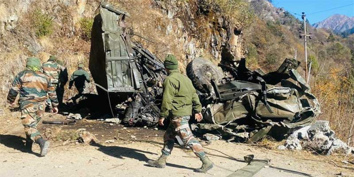 خطرناک حادثے میں 16 بھارتی فوجی ہلاک، متعدد زخمی