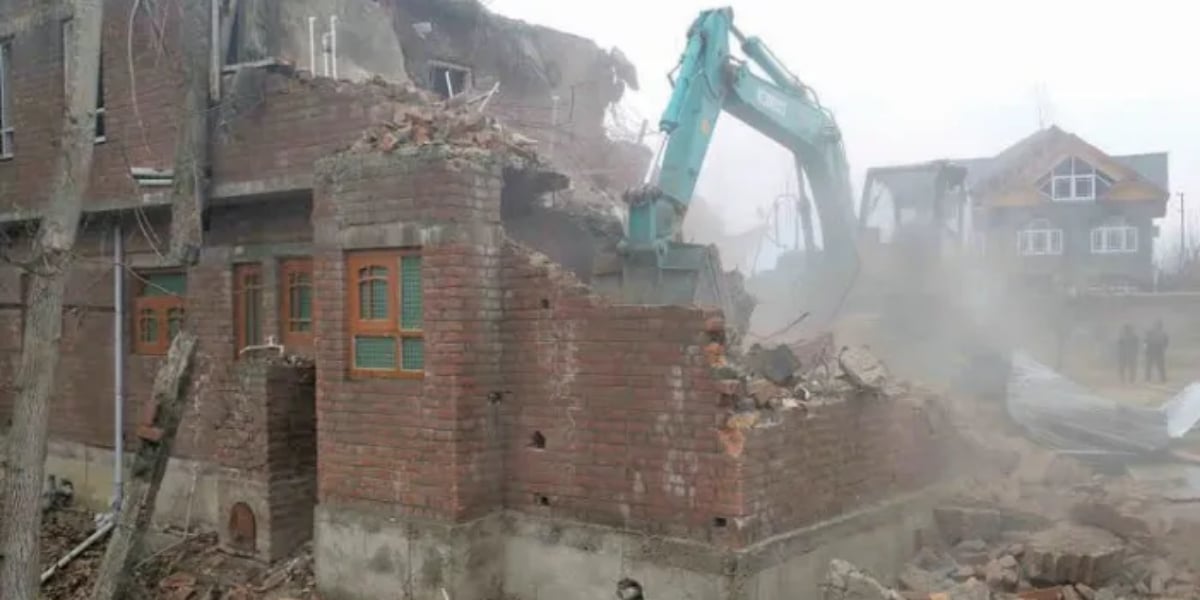 مقبوضہ کشمیر میں آزادی کے متوالوں کی جائیدادیں سیل اور مسمار کرنے کی مہم تیز