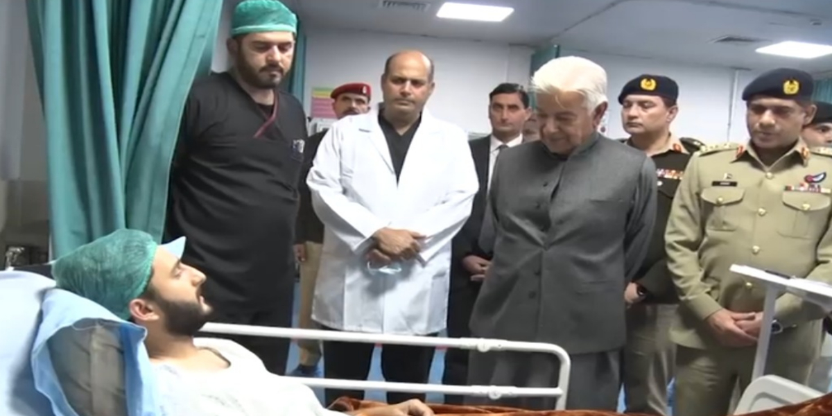 وزیر دفاع خواجہ آصف