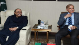 وزیر اعظم شہباز شریف اور سابق صدر آصف زرداری