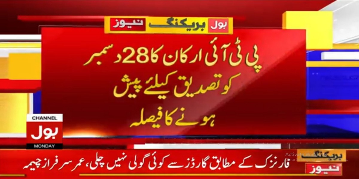 پی ٹی آئی ارکان کے استعفوں کا معاملہ