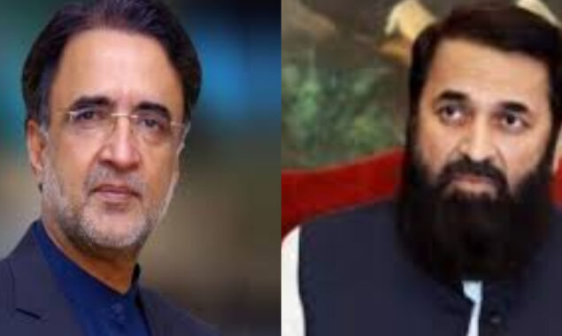 گورنر پنجاب اور وفاقی وزیر قمر زمان