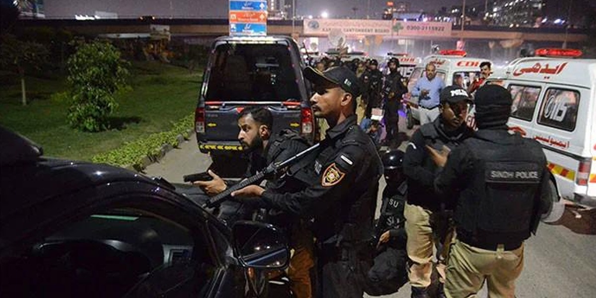 کراچی پولیس آفس حملہ